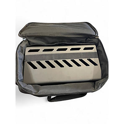 Used Gator Aluminum Pedalboard - Small With Bag Black Pedal Board