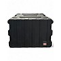 Used Gator G-Pro Roto Mold Rolling Rack Case Black 8 Space Rackmount Case