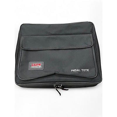 Used Gator GPT-BLACK Pedal Board w/ Carry Bag Pedal Board