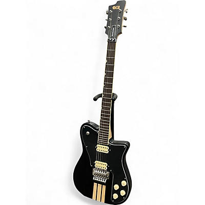 Used Gci Modernist Black Solid Body Electric Guitar