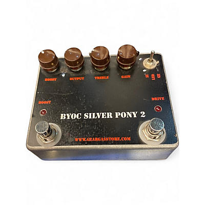 Used Gear Gas Store BYOC SILVER PONY 2 Effect Pedal