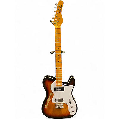 Used Gearit GTL 200 2 Color Sunburst Hollow Body Electric Guitar