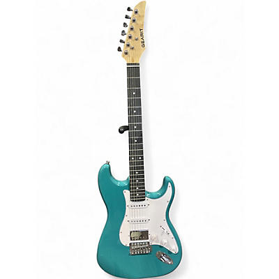 Used Gearit Stratocaster HSS Teal Solid Body Electric Guitar