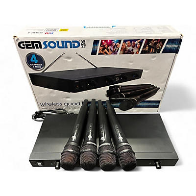 Used Gem Sound GMW-4 Handheld Wireless System