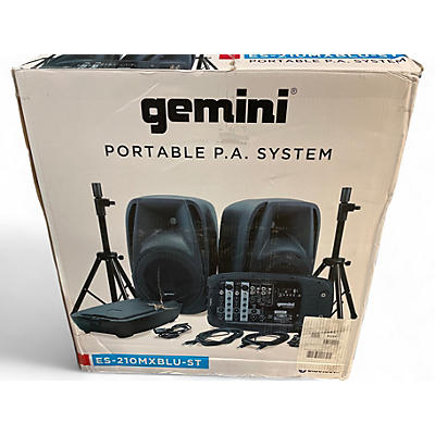 Used Gemini ES210MXBLU Sound Package