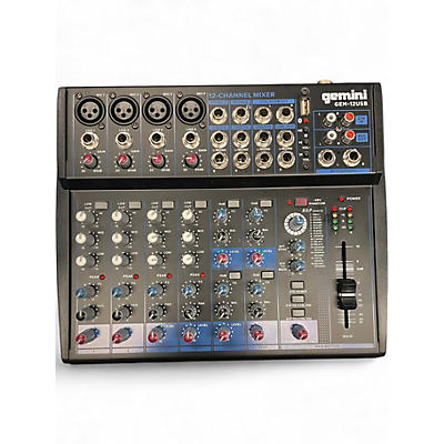 Used Gemini Gem-12USB Unpowered Mixer