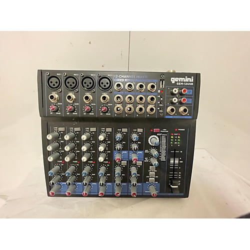 Gemini Used Gemini Gem-12usb Unpowered Mixer