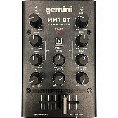 Used Gemini MM1 BT DJ Mixer