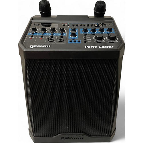 Gemini Used Gemini PARTY CASTER Powered Speaker