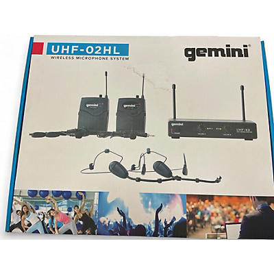 Used Gemini UHF 02HL Headset Wireless System