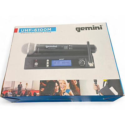 Used Gemini UHF-6100M Handheld Wireless System