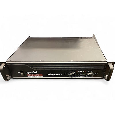 Used Gemini XGA-2000 Power Amp