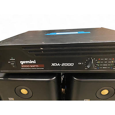 Used Gemini xga2000 Power Amp