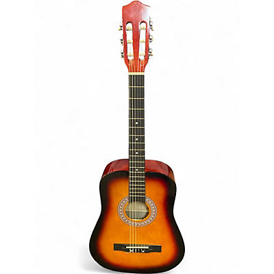 Used Generic CLASSICAL SUNBURST Classical Acoustic Guitar