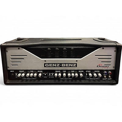 Used Genz Benz El Diablo 100 Tube Guitar Amp Head