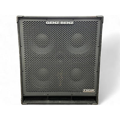 Used Genz Benz FCS410T Bass Cabinet