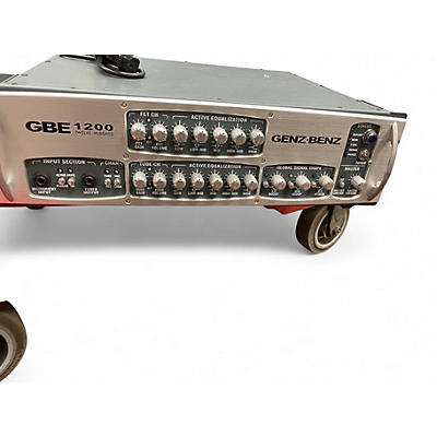 Used Genz Benz GBE 1200 Bass Amp Head