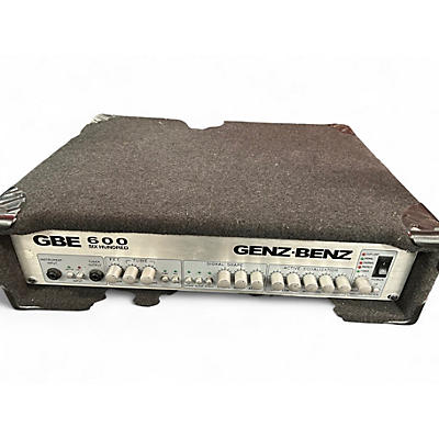 Used Genz Benz GBE600 Bass Amp Head