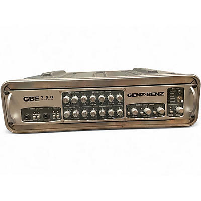 Used Genz Benz GBE750  Bass Amp Head