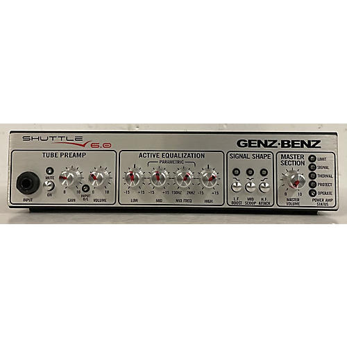 Genz Benz Used Genz Benz Shuttle 6.0 600W Bass Amp Head