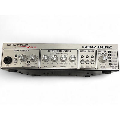 Used Genz Benz Shuttle 6.0 600W Bass Amp Head