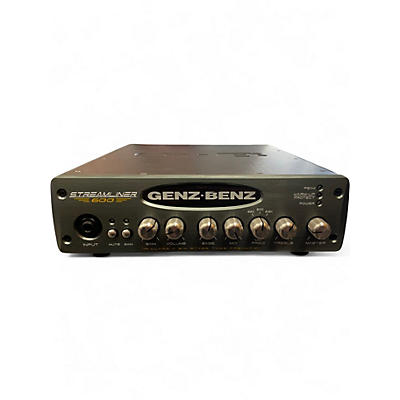 Used Genz Benz Streamliner 600 Bass Amp Head
