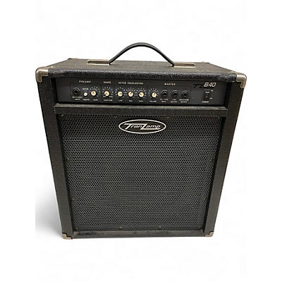 Used Genz Benz tranzamp b40 Bass Combo Amp