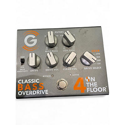Used Genzler Amplification 4 in the floor Effect Pedal
