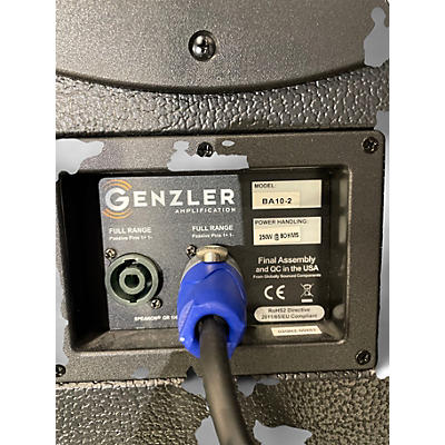 Used Genzler Amplification BA10-2 Bass Cabinet