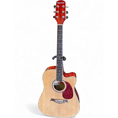 Used Giannini DESEDE 19 Natural Acoustic Electric Guitar