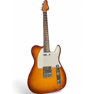 Used Giannini T STYLE ORANGE BURST Solid Body Electric Guitar