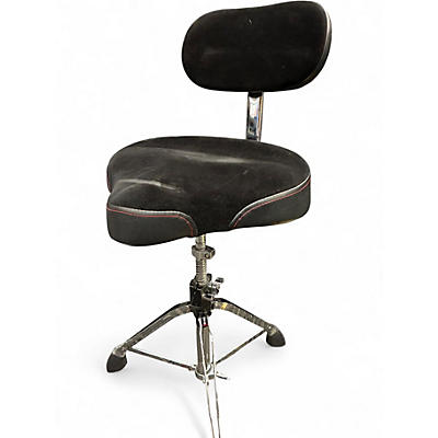 Used Gibraltar DRUM TRONE W/ BACKREST Drum Throne