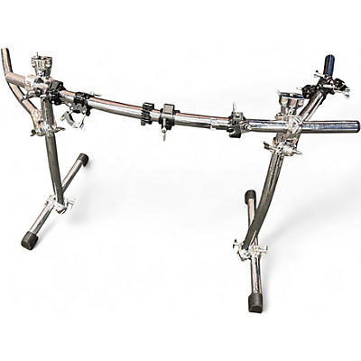 Used Gibraltar Drum Rack with Curved Wings Rack Stand