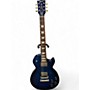 Used Gibson 100th Anniversary Edition Les Paul Studio  Trans Blue Solid Body Electric Guitar Trans Blue