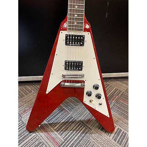 Gibson Used Gibson 120th Anniversary Flying V Heritage Cherry Solid Body Electric Guitar Heritage Cherry