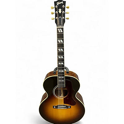 Used Gibson 185 OG RED SPRUCE CUSTOM 2 Tone Sunburst Acoustic Guitar