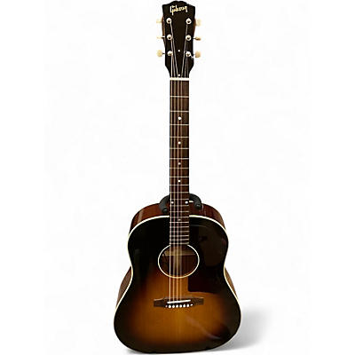 Used Gibson 1950 Reissue J45 2 Color Sunburst Acoustic Guitar