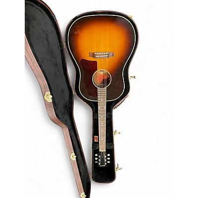 Used Gibson 1950 Reissue J45 2 Color Sunburst Acoustic Guitar