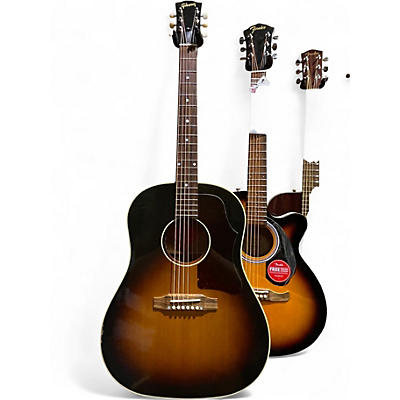 Used Gibson 1950 Reissue J45 Sunburst Acoustic Guitar