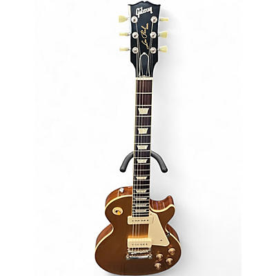 Used Gibson 1950S LES PAUL STANDARD P90S Gold Top Solid Body Electric Guitar