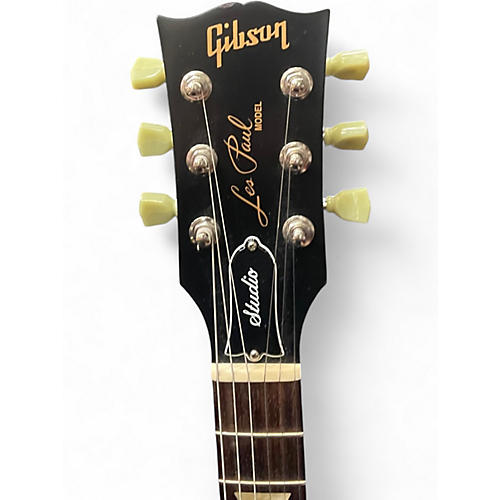 Used Gibson 1950S Tribute Les Paul Studio Gold Top Solid Body Electric Guitar Gold Top