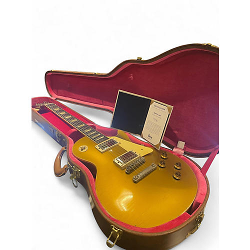 Used Gibson 1957 LES PAUL CUSTOM MURPHY LAB ULTRA LIGHT AGING GOLD TOP Solid Body Electric Guitar GOLD TOP