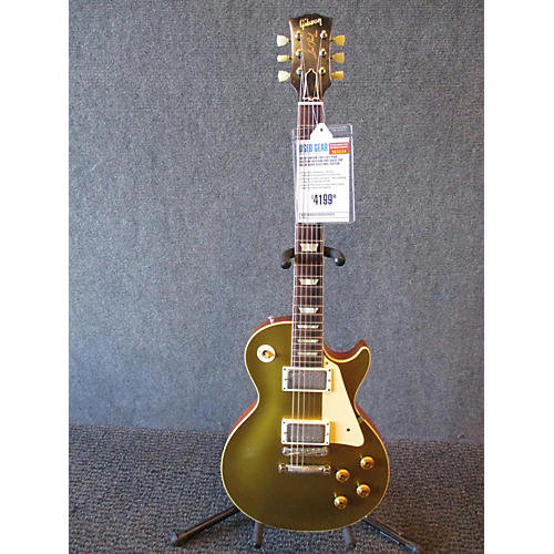 Gibson Used Gibson 1957 Les Paul Custom Reissue VOS Gold Top Solid Body Electric Guitar Gold Top