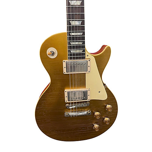 Gibson Used Gibson 1957 Murphy Lab Les Paul Ultra Light Age Gold Top Solid Body Electric Guitar Gold Top