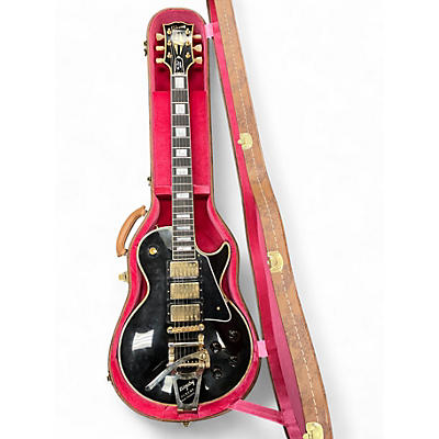 Used Gibson 1957 Reissue Les Paul Custom Black Beauty Black Solid Body Electric Guitar
