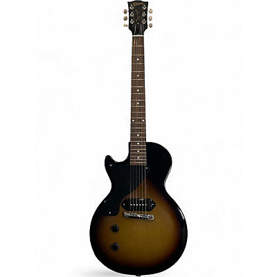 Used Gibson 1957 Reissue Les Paul Jr Left Handed Brown Sunburst Electric Guitar