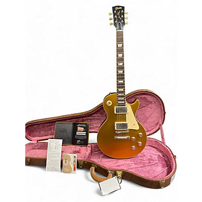 Gibson Used Gibson 1957 Reissue Les Paul Standard "CME Spec" Gold Top Solid Body Electric Guitar