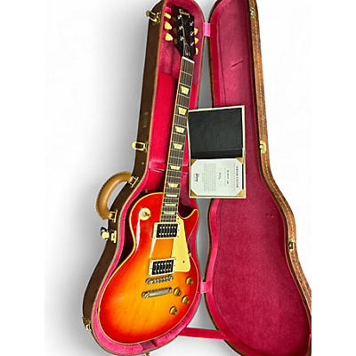 Used Gibson 1958 Reissue Murphy Aged Les Paul 2 Tone Sunburst Solid Body Electric Guitar