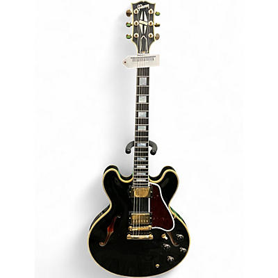 Used Gibson 1959 Reissue ES335TD Black Hollow Body Electric Guitar