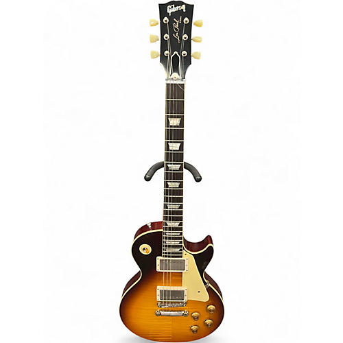 Used Gibson 1959 Reissue Les Paul Bourbon Burst Solid Body Electric Guitar Bourbon Burst